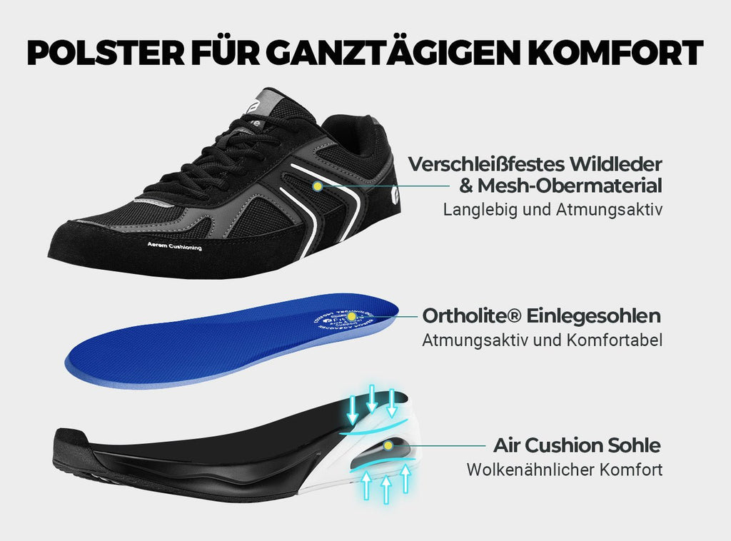 FitVille Herren HeelAero Wanderschuhe V2 - 21