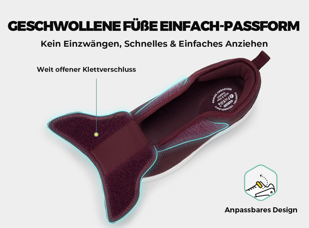 FitVille Damen EasyTop Wings Diabetikerschuhe V2 - 6