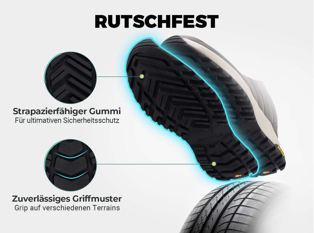 FitVille Herren Explorer Outdoor Slip - On Schuhe V2 - 7