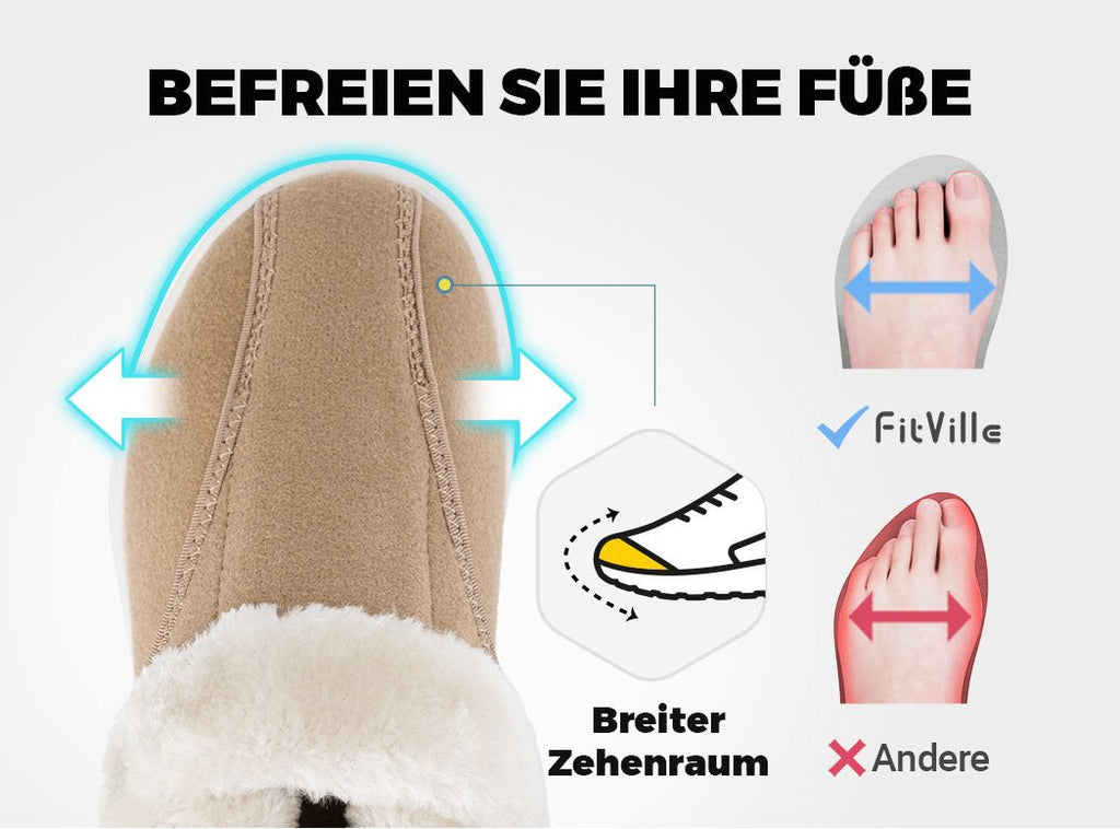 FitVille Damen EasyTop Diabetiker Winterstiefel V3 - 22