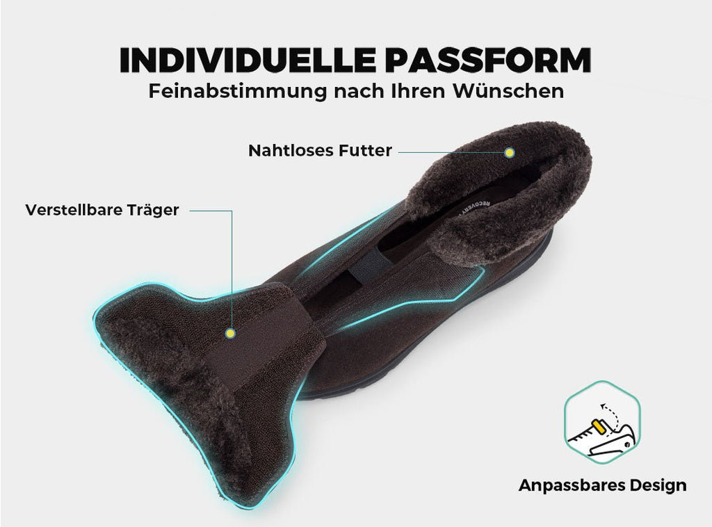 FitVille Herren EasyTop Diabetiker Winterstiefel V3 - 15