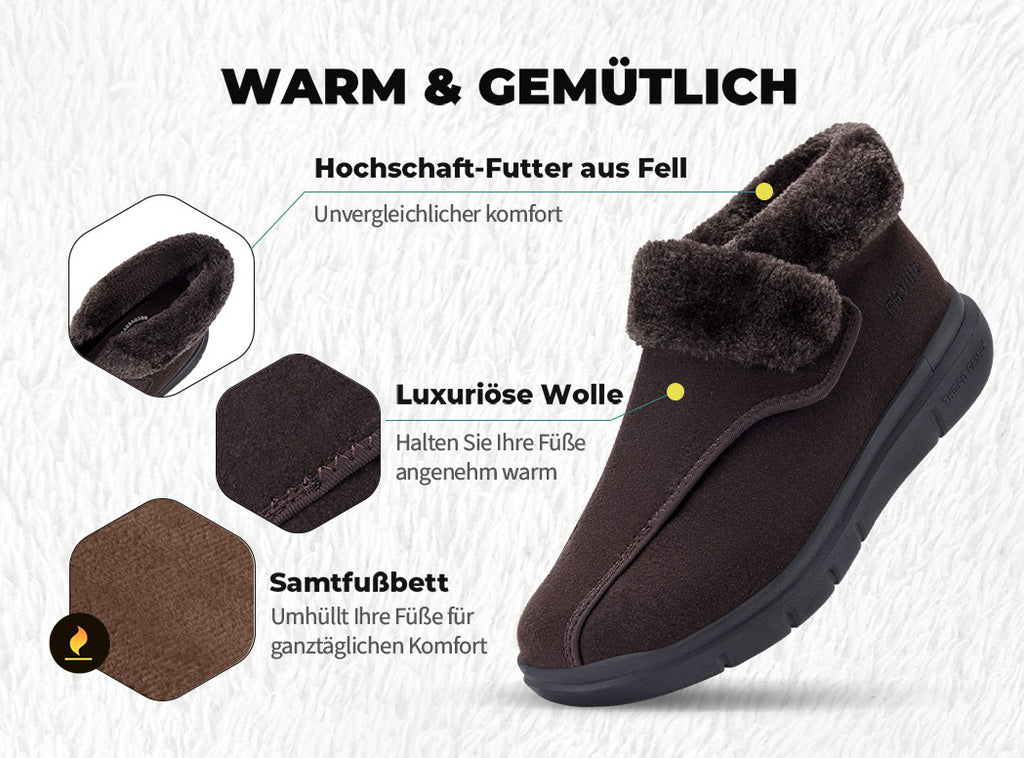 FitVille Herren EasyTop Diabetiker Winterstiefel V3 - 14