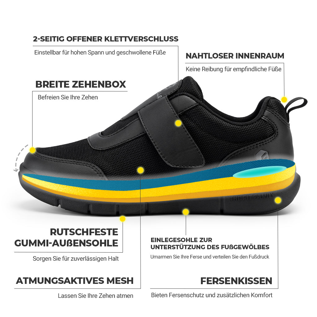 Fitville Winterstiefel Breite FÃƒÂ¼ÃƒÂŸe Damen Schuhe Ferse Zu