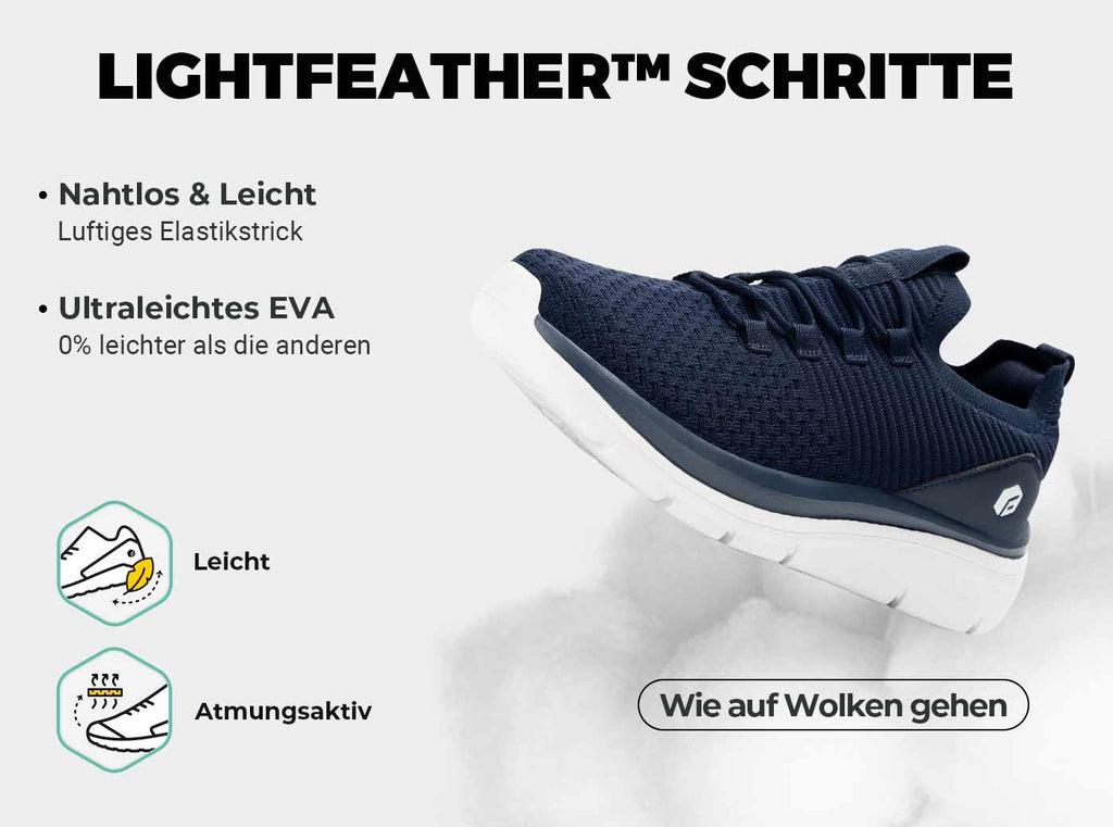 FitVille Herren Cloud Wanderer Slip - On V4 - 7